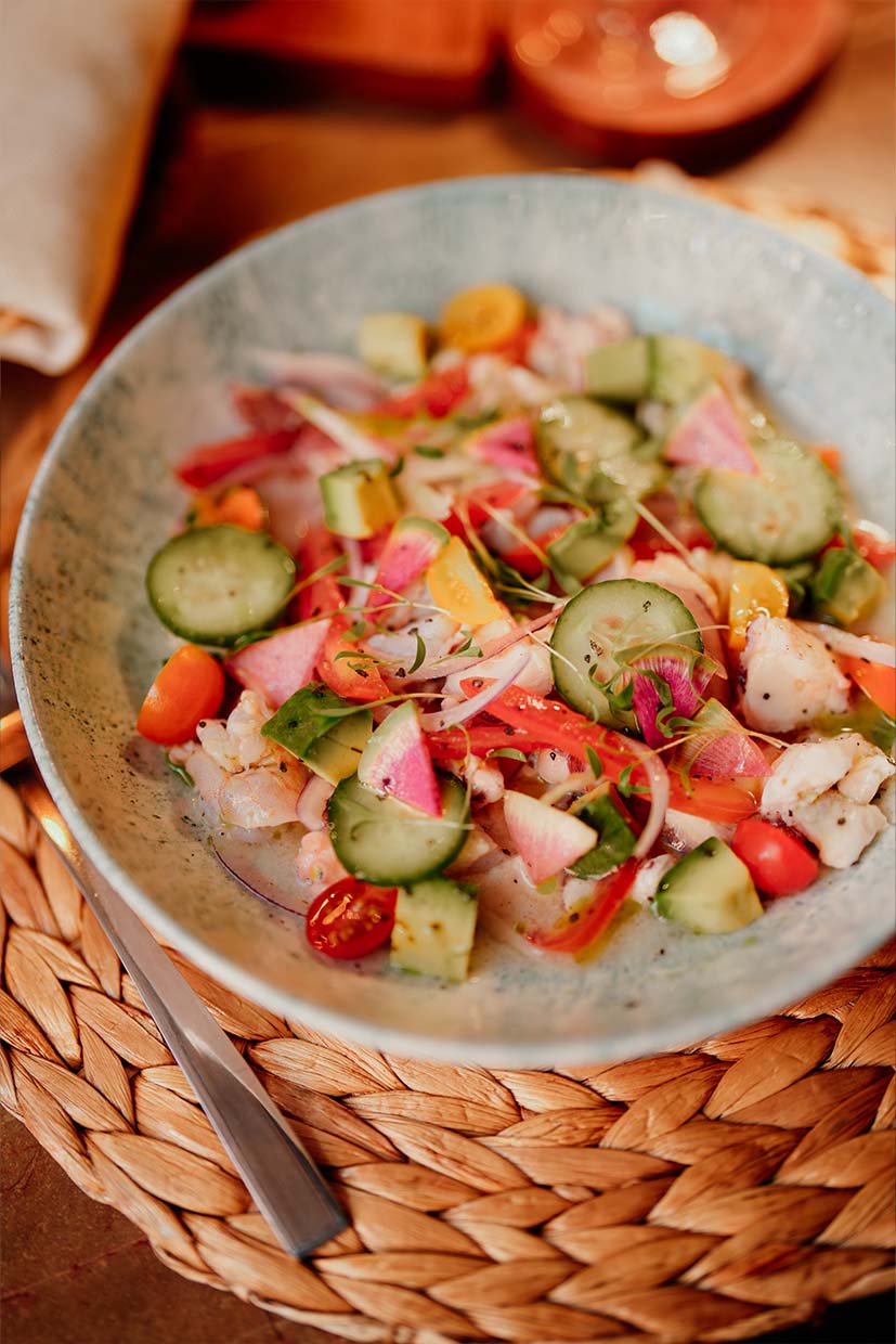 Ceviche de pescado